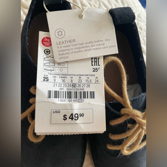 Zara leather (suede) boys/toddler shoes - Picture 4 of 4